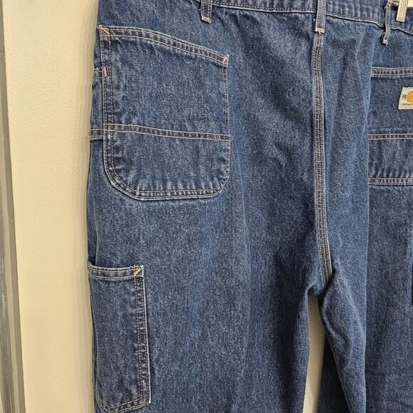 Carhartt Men's Work Fire Resistant Jeans CAT 2 Original Fit 46/32 Carpenter - Picture 9 of 16